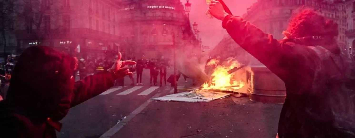  Manifestations en France aujourd'hui protéger son commerce 