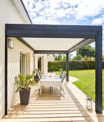 pergola en aluminium