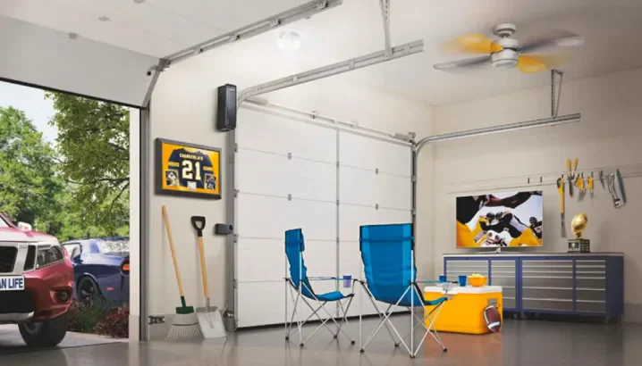 installation porte garage