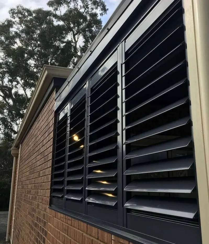 volet de plantation en aluminium
