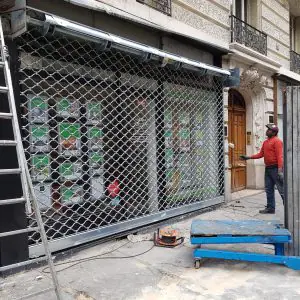Deblocage rideau metallique Orsay