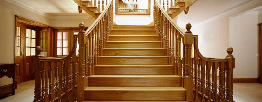 rampe escalier en bois