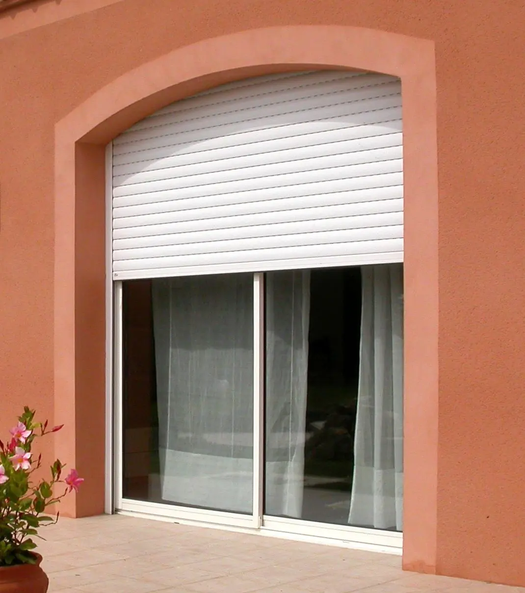 Volet roulant électique alu