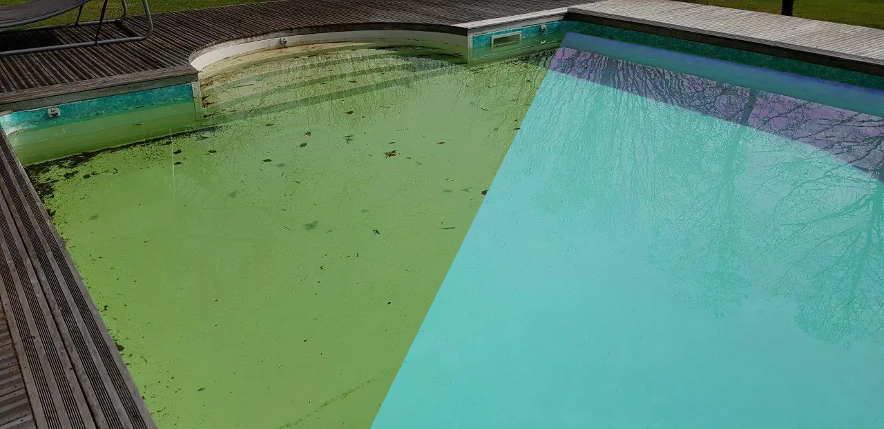 Résoudre les problèmes d’eau verte dans une piscine