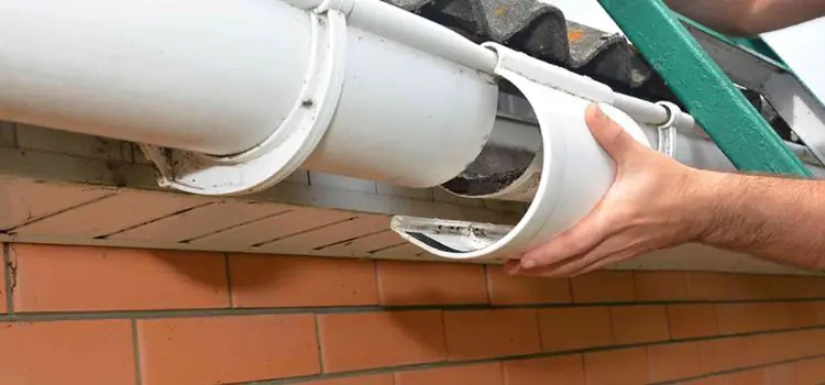 installation et pose gouttière en pvc
