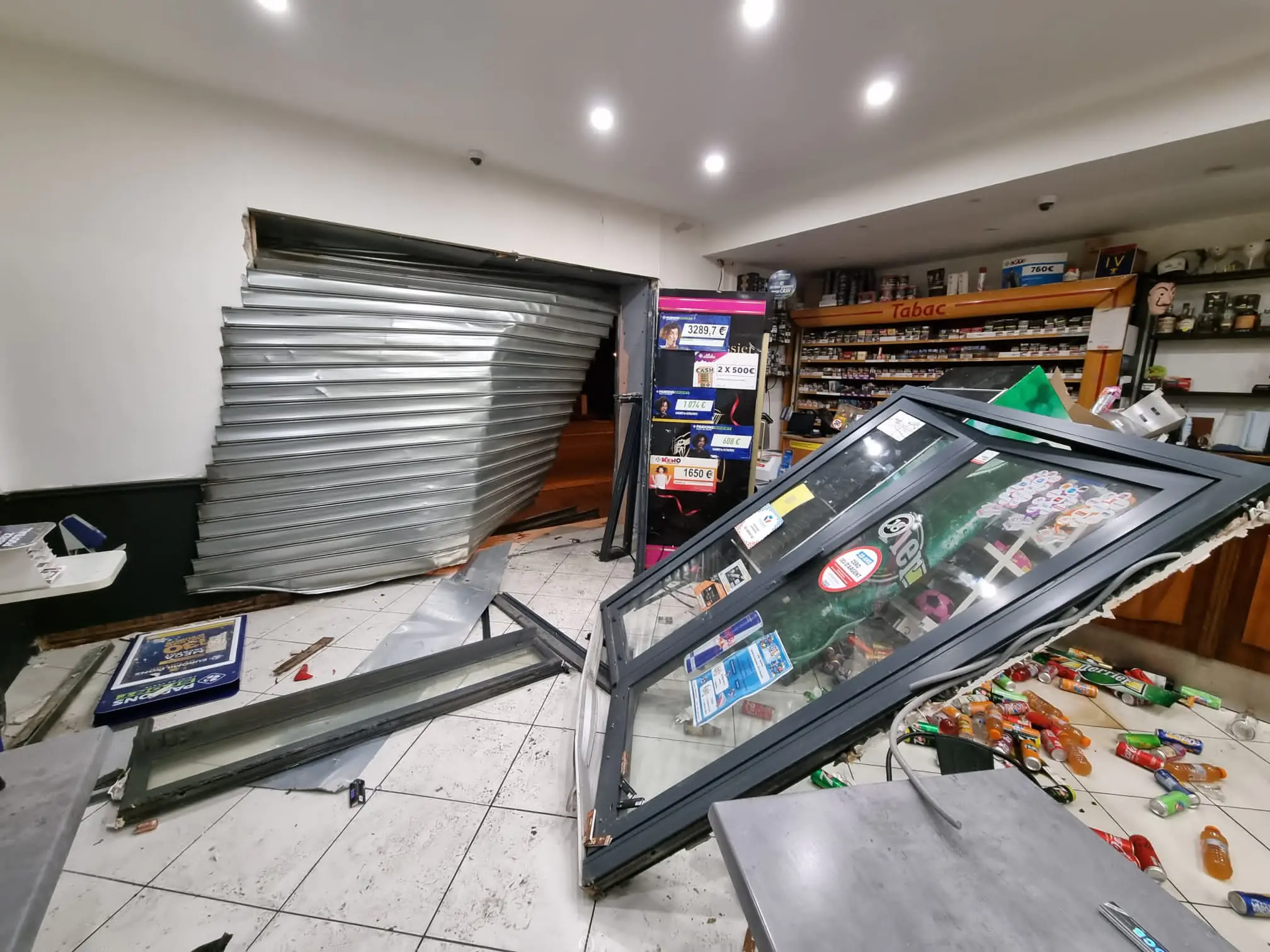 Fermeture provisoire magasins et commerces - Sécurisation temporaire