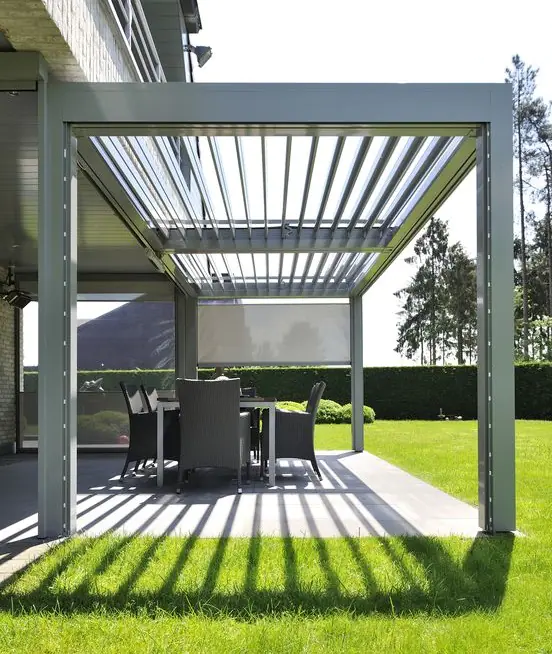Pergola Bioclimatique Lames Orientables Sur Mesure