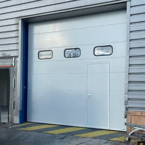 depannage porte sectionnelle industrielle