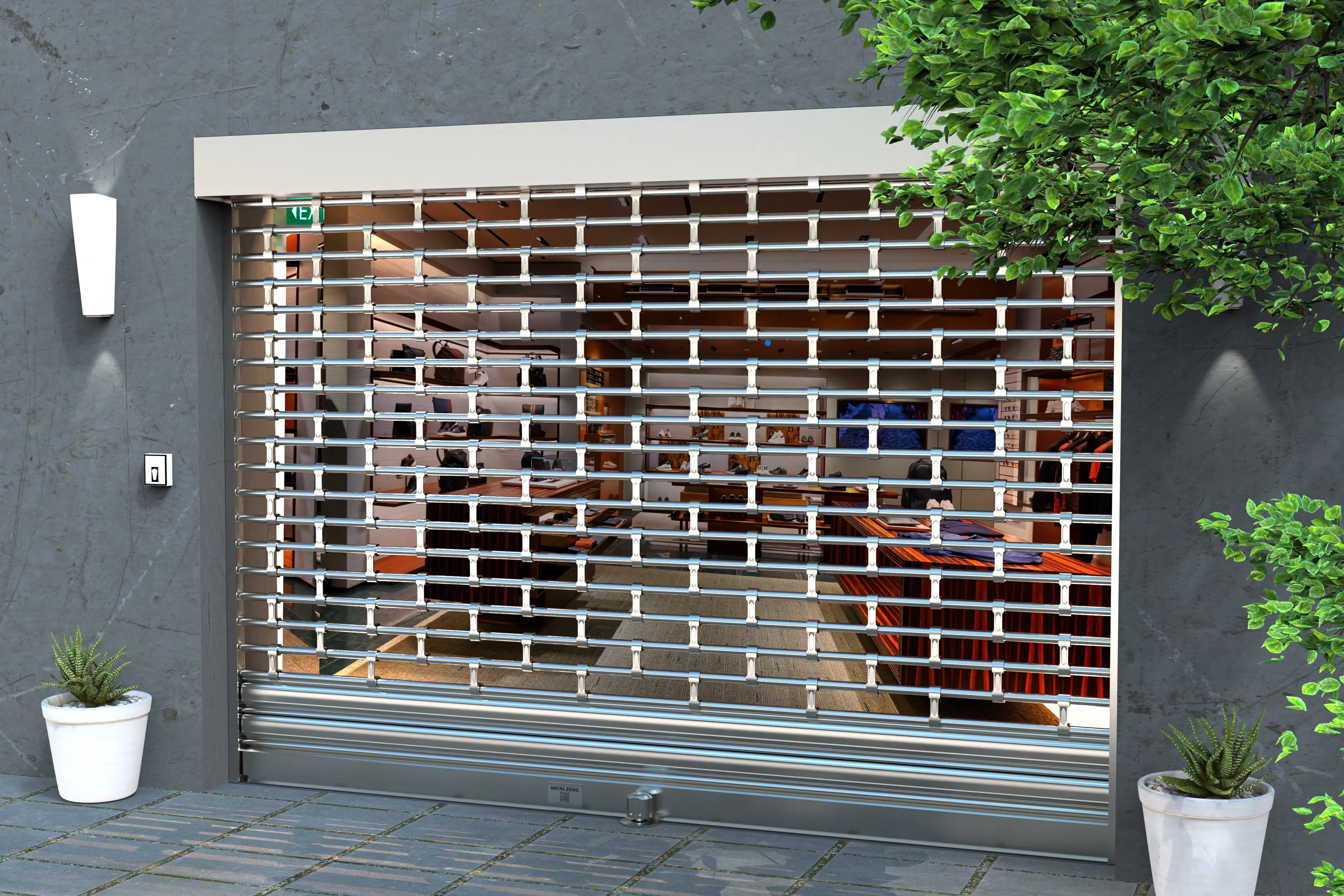Installation rideau metallique Cholet