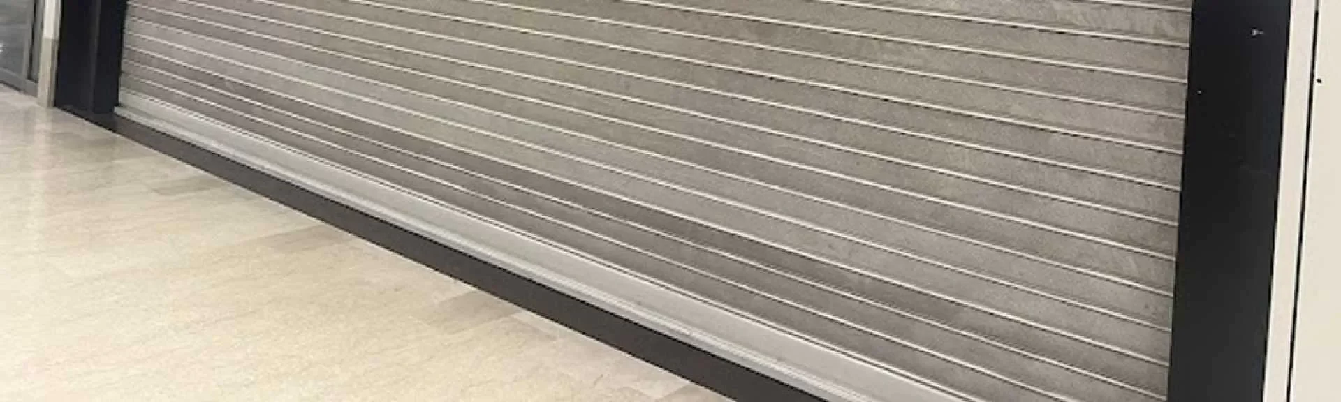 Réparation rideau métallique coincée