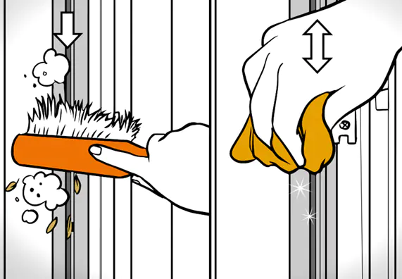 Comment nettoyer les volets roulants