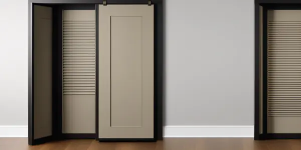 Portes placard avec battants