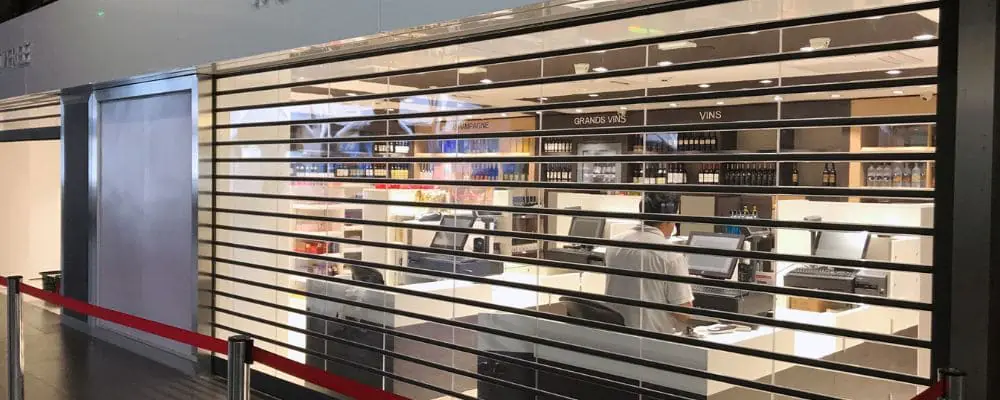 volet transparent polycarbonate transparent
