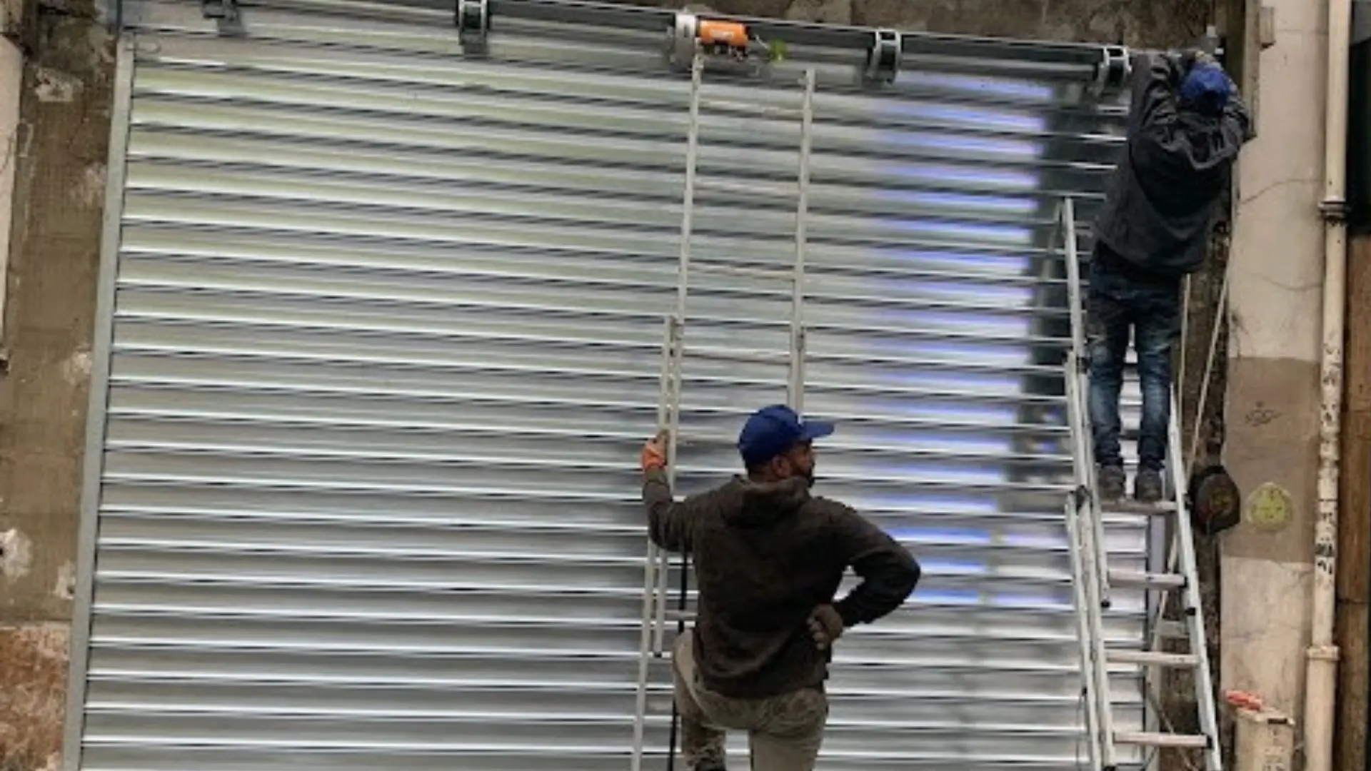 Dépannage rideau métallique à Auneau