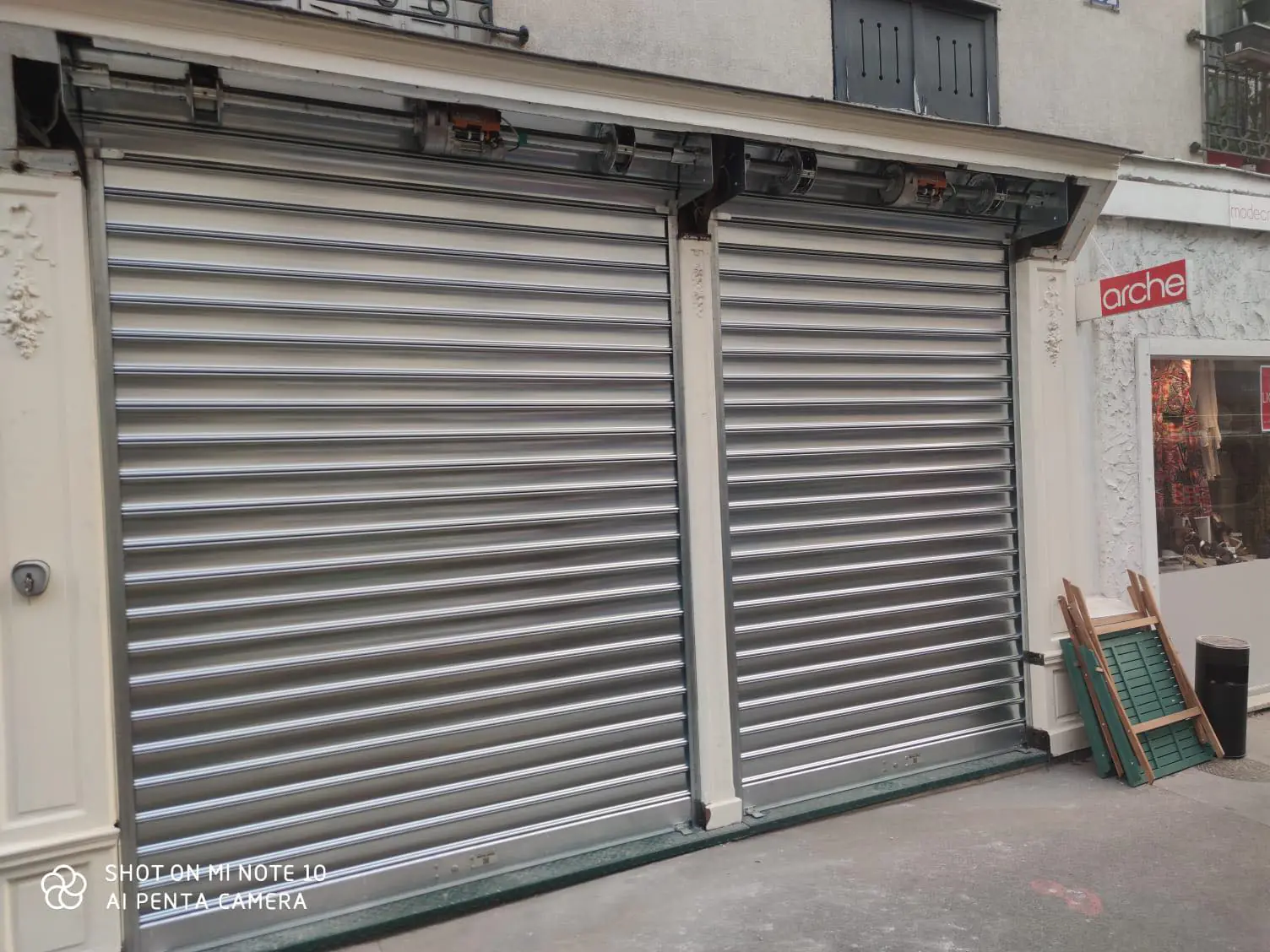 dépannage rideau métallique Amiens
