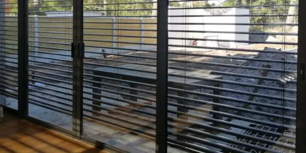 volet roulant transparent pour les résidences