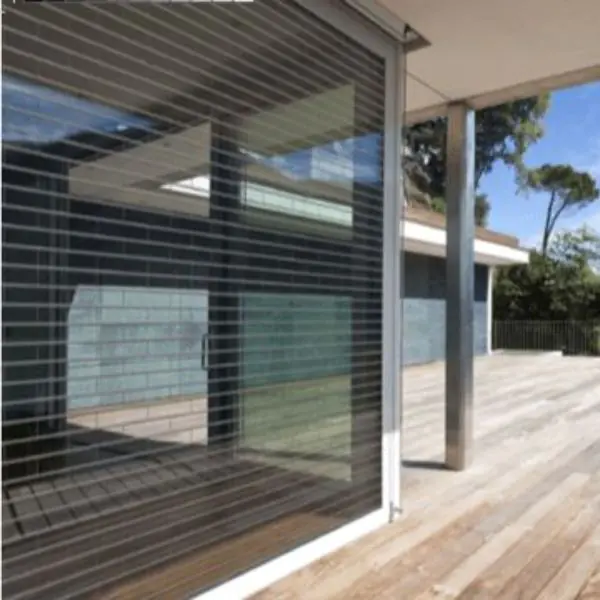 rideau transparent modern