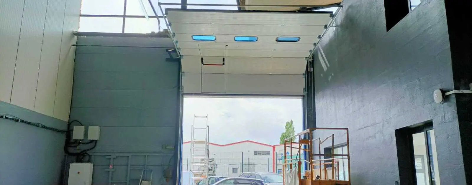 Installation porte sectionnelle à Soisy sous Montmorency
