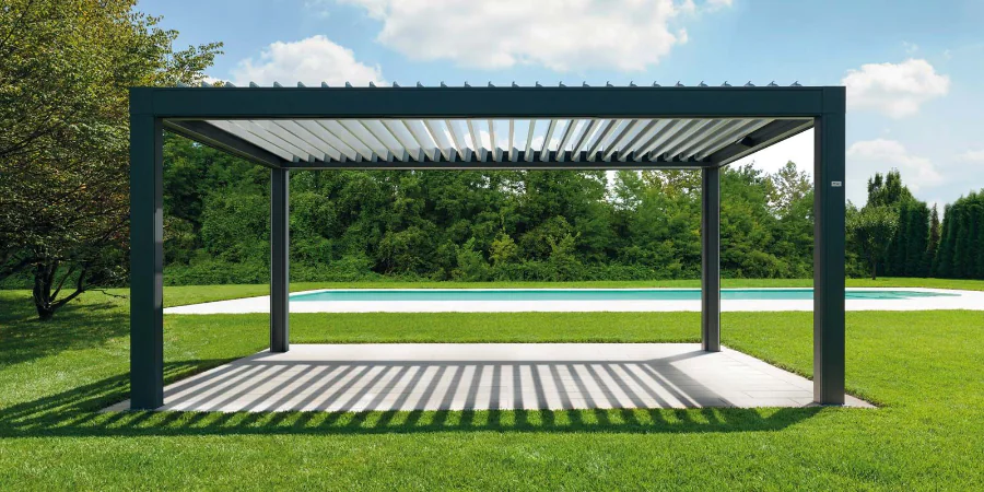 Quel métal pour une pergola