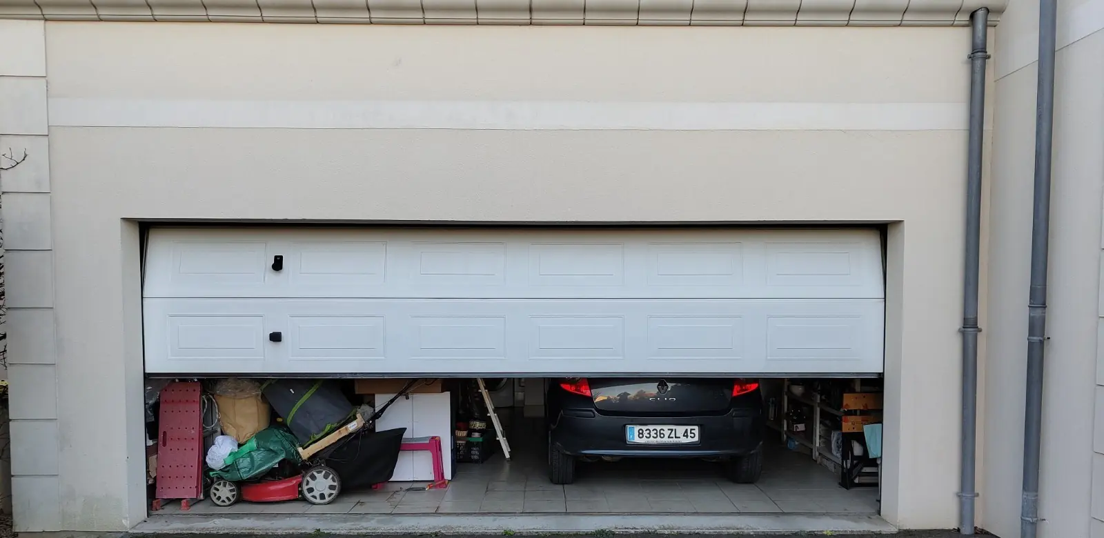 Réparation de porte garage sectionnelle