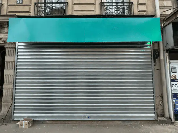 deblocage rideau metallique paris 17