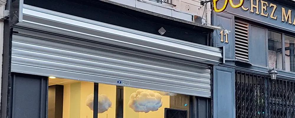volet métallique
