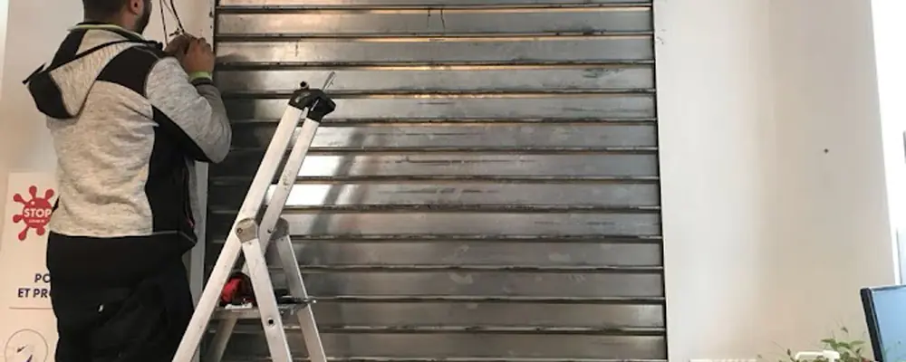 Dépannage rideau métallique Caudan