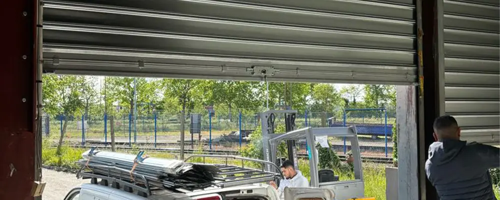 Entretien rideau métallique à Les Achards