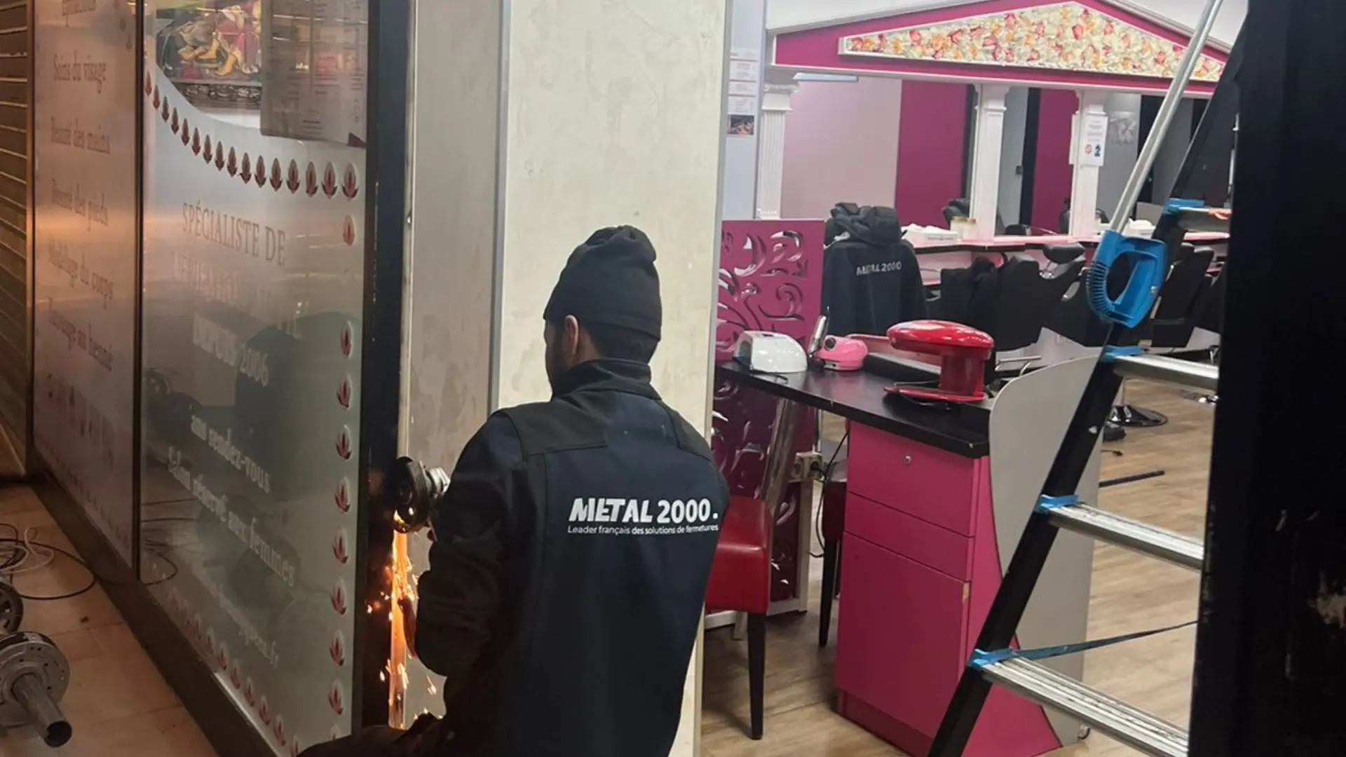 Dépannage rideau métallique Grans