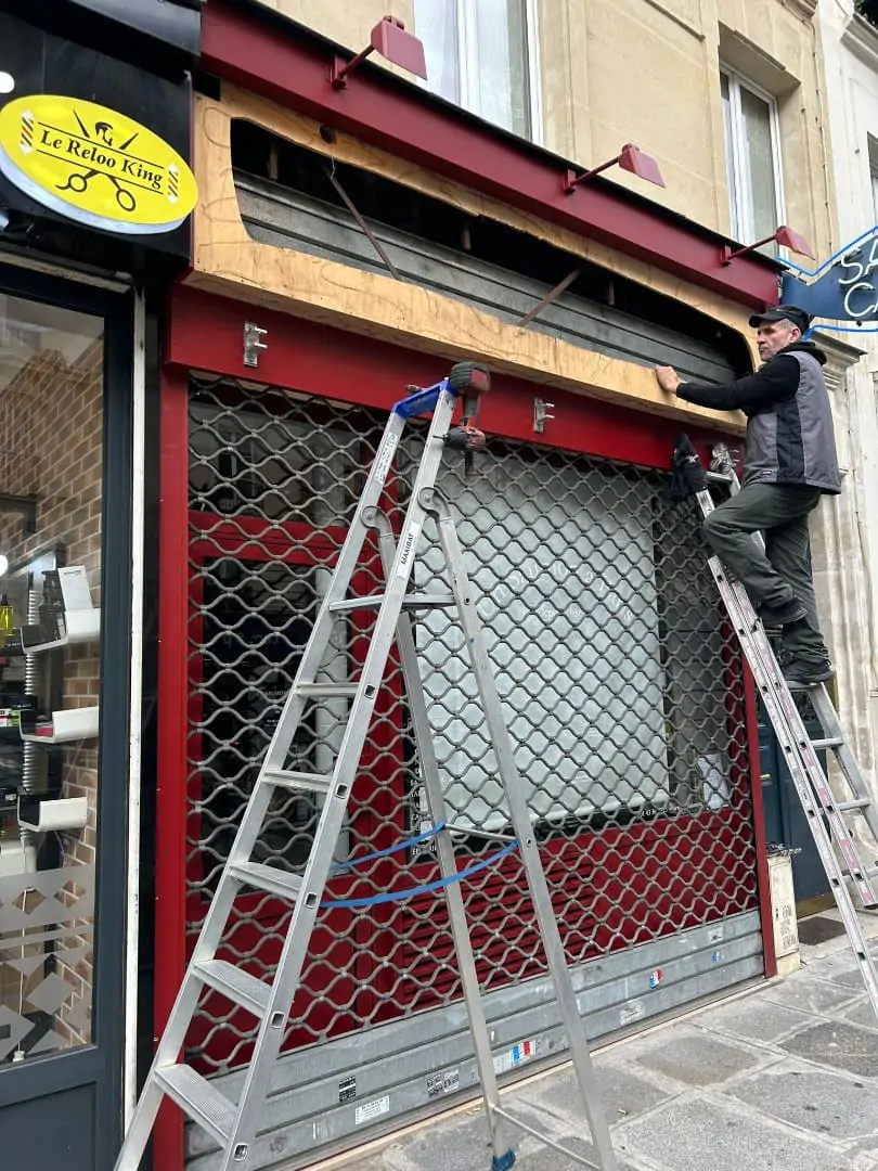 Dépannage rideau de fer Orléans