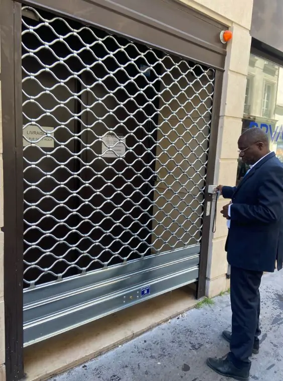 Installation grille de protection Concarneau