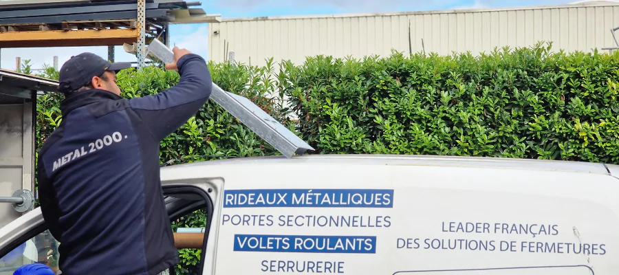Dépannage rideau métallique à Tinqueux