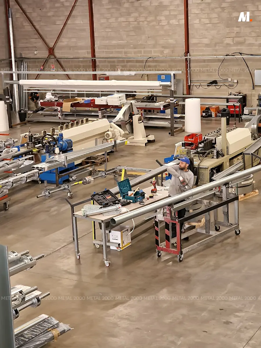 Fabrication rideau de fer