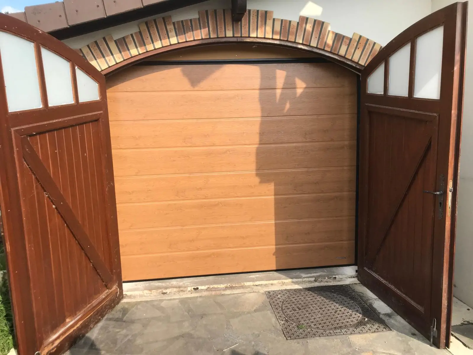 installation porte garage sectionnelle Villeneuve d'Ascq