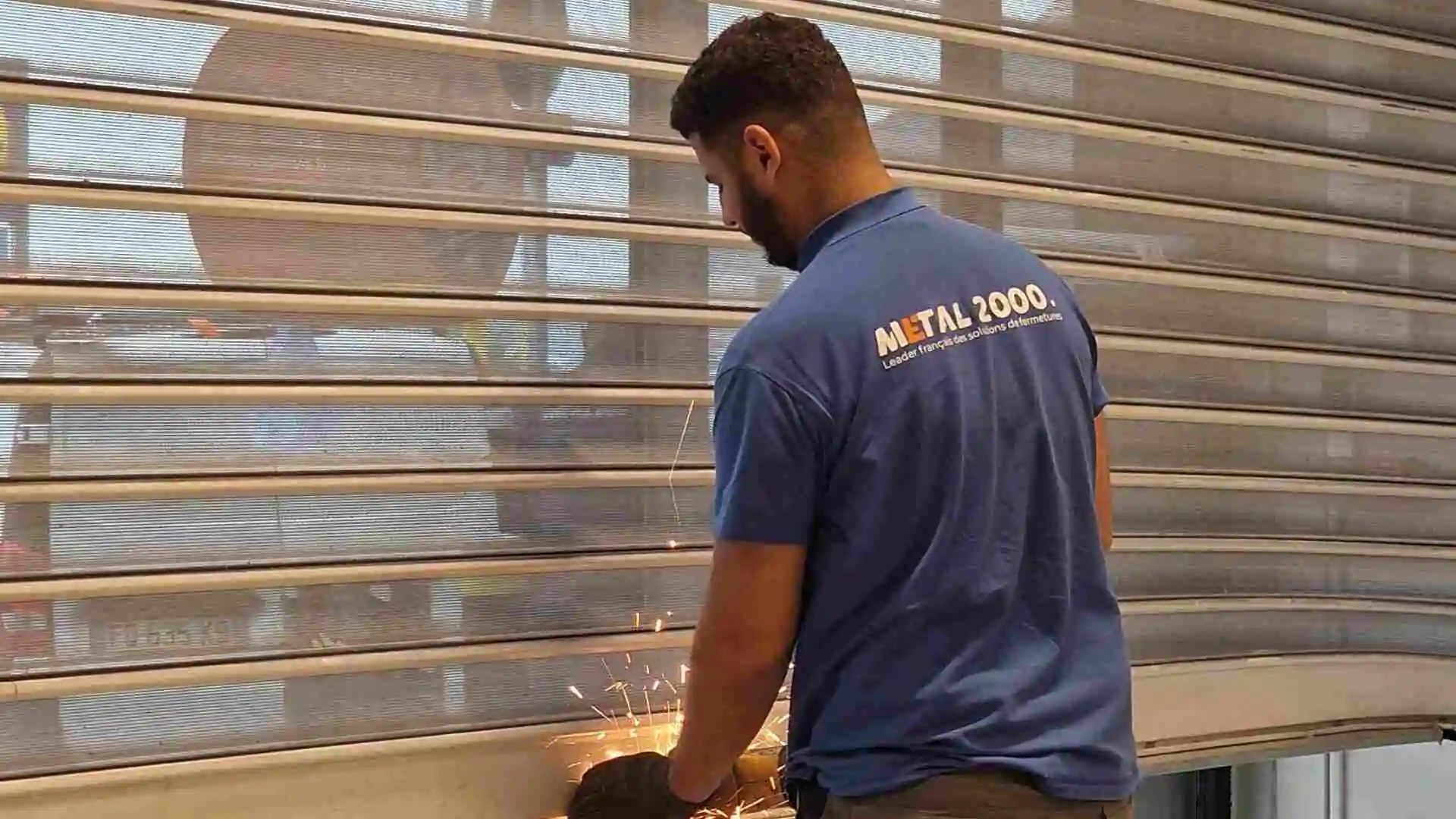 changement de lame rideau microperforé les angles 