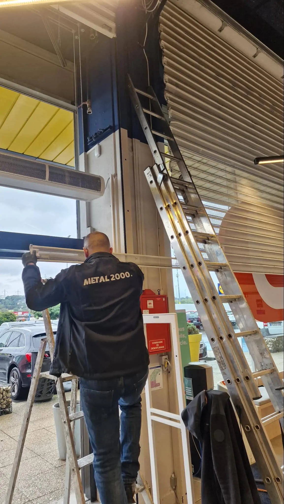 Dépannage rideau métallique Magny en Vexin