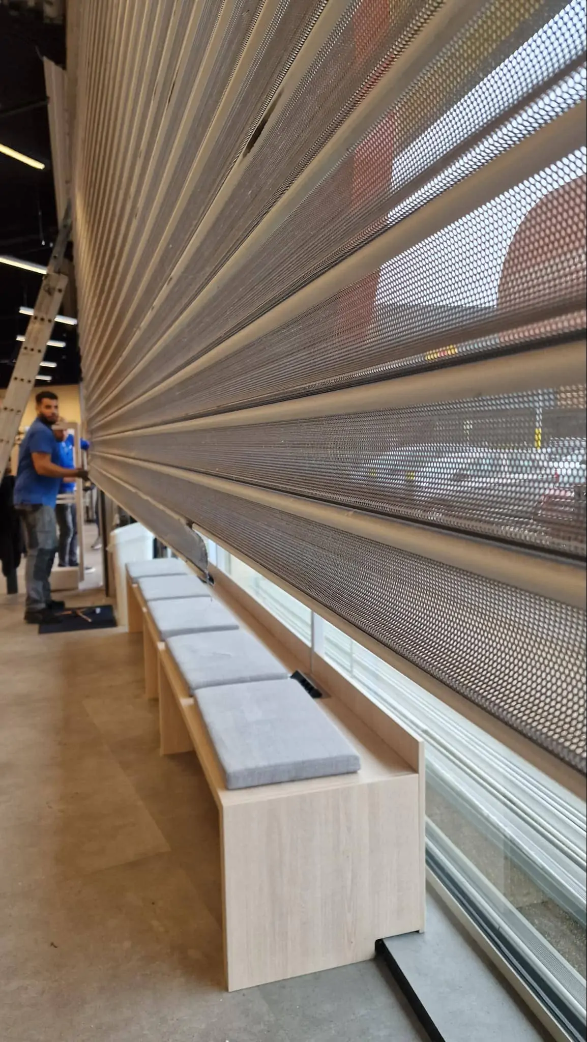 Dépannage rideau métallique Luzarches