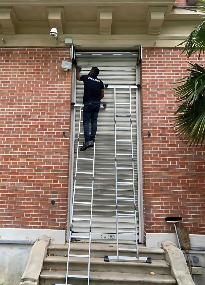 Maintenance rideau métallique