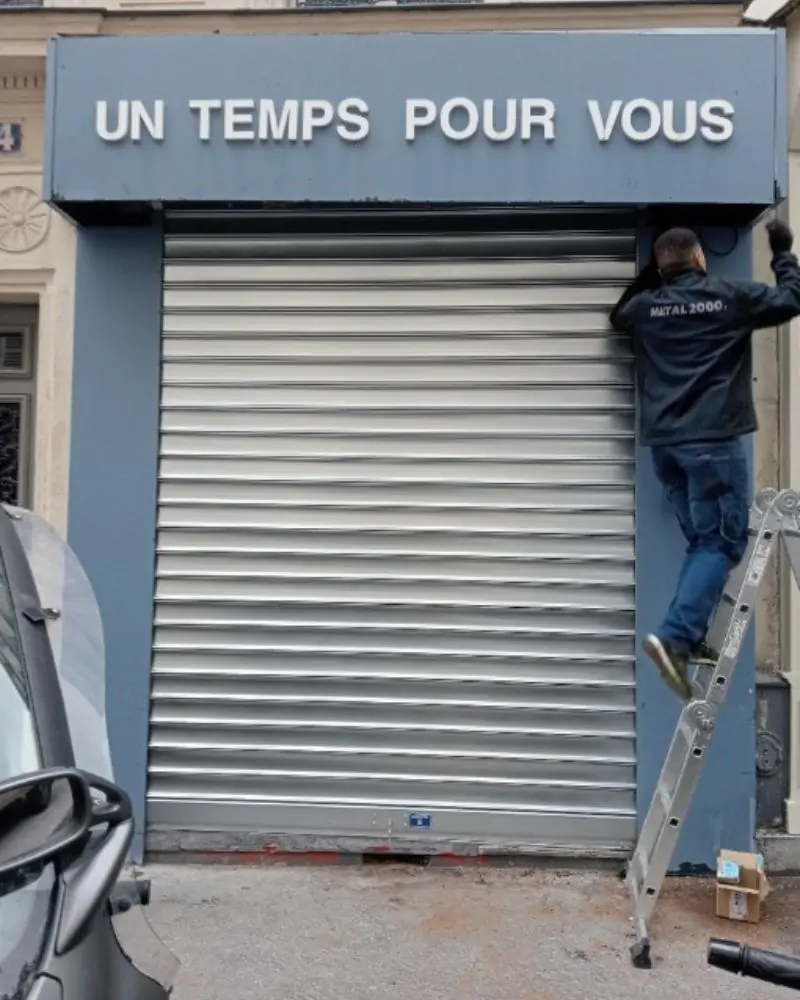 Dépannage de rideau métallique