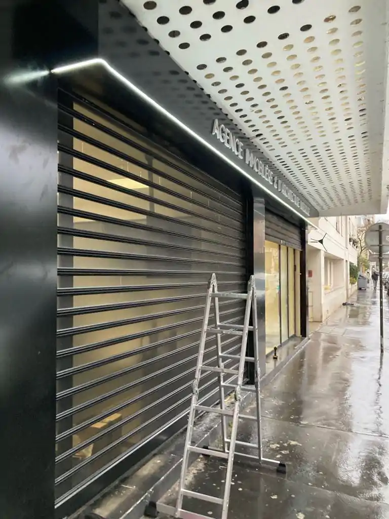 déblocage rideau métallique Saint-Benoît
