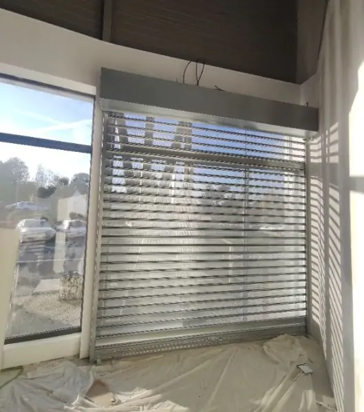 depannage rideau métallique microperforé Bayonne