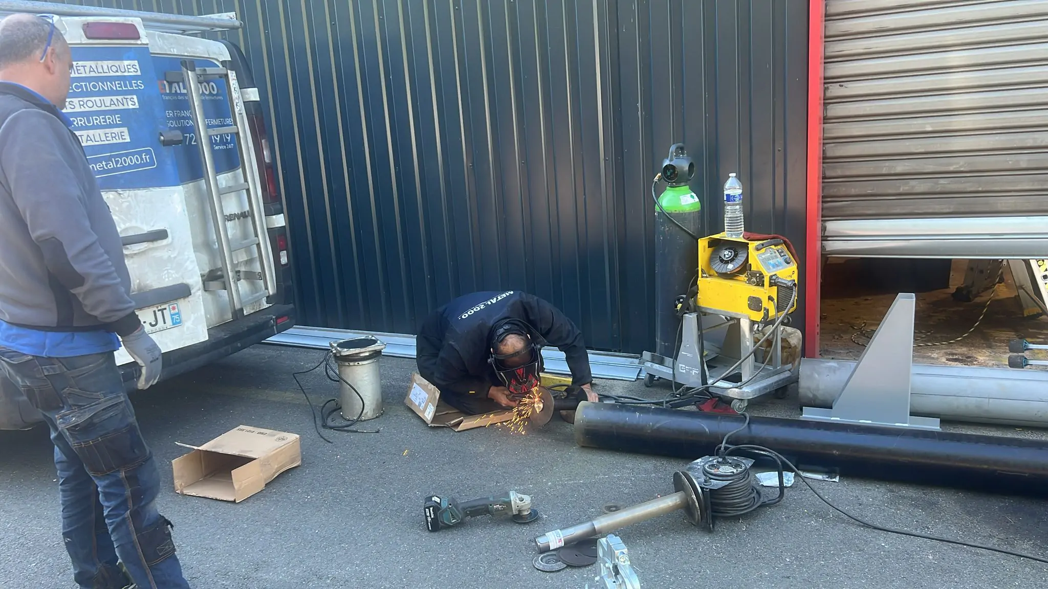 Dépannage rideau métallique Val de Briey