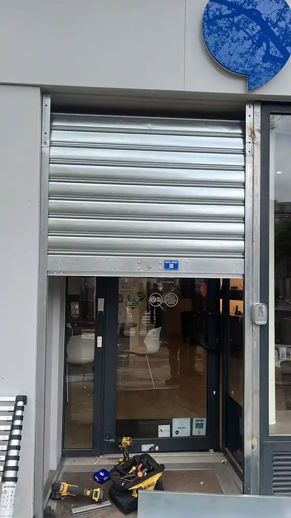 dépannage rideau métallique Charleroi