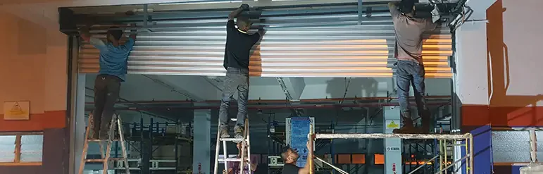 Installation rideau métallique Le Raincy (93340)