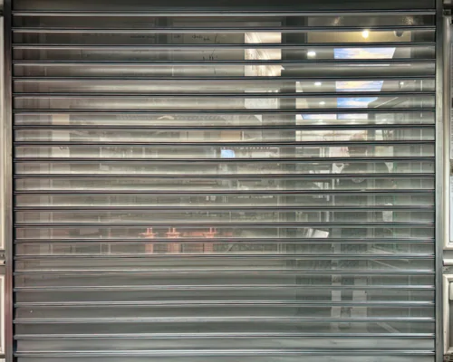 Installation d'un rideau métallique Macon