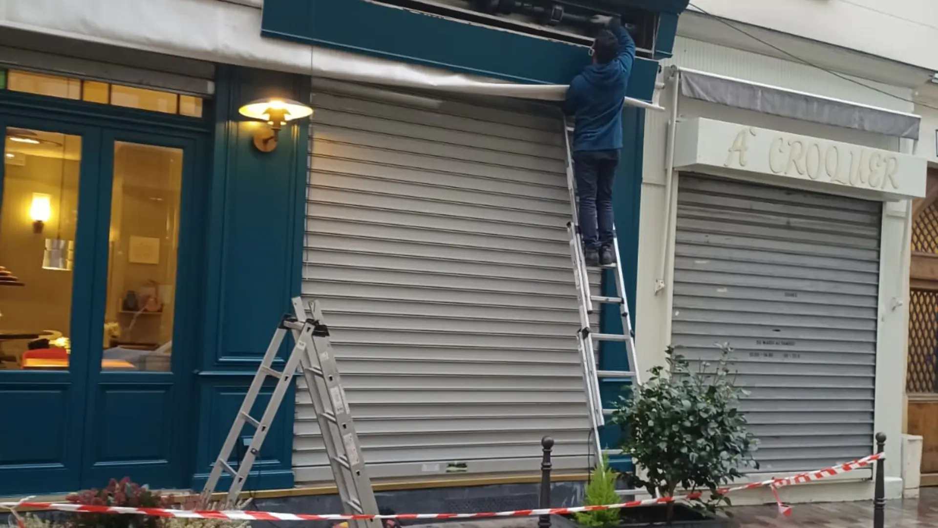 Installation rideau métallique Paris 8