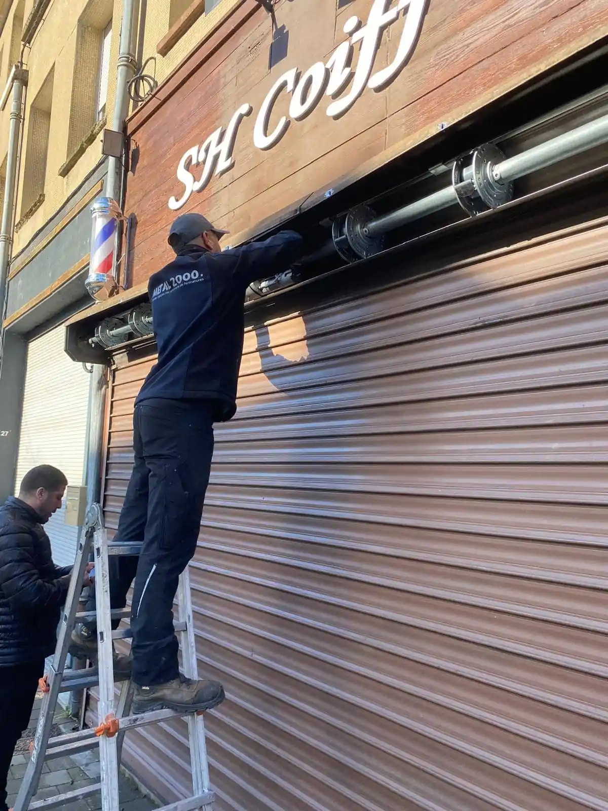 
Installation rideau métallique Petite-Île (97429)