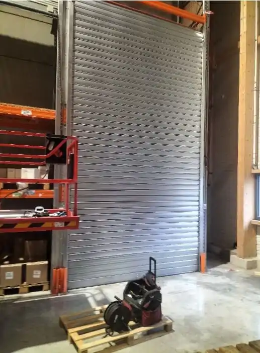 installation rideau métallique pour entrêpot Mons