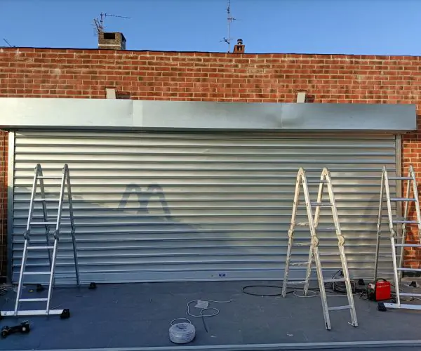 Installateur rideau métallique Tournai