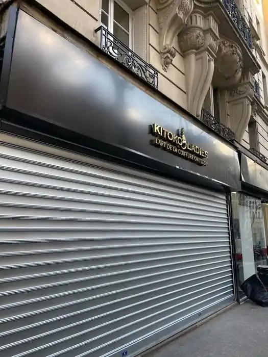 Installation rideau métallique Cognac